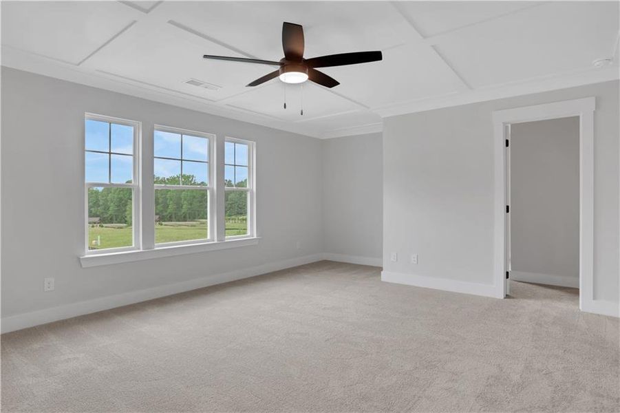 Spacious, unfurnished interior of a new home in Villas at Dawsonville, Dawsonville (Image 32). Spacious, unfurnished interior of a new home in Villas at Dawsonville, Dawsonville (Image 32).