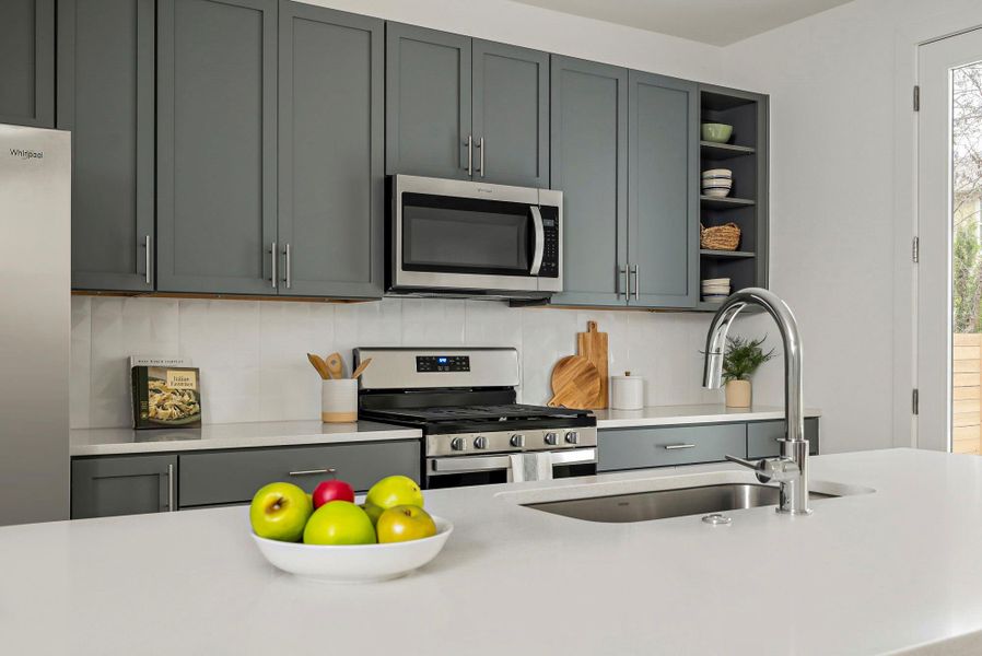 Furnished interior view inside a new home in , Austin (Image 7).