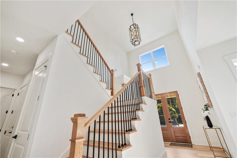 Furnished interior view inside a new home in , Lawrenceville (Image 17). Furnished interior view inside a new home in , Lawrenceville (Image 17).