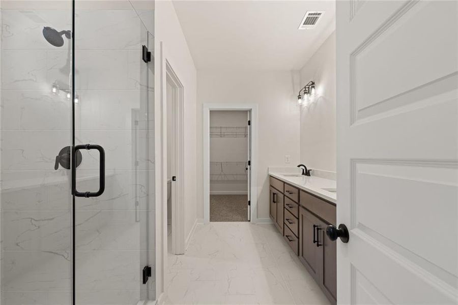Furnished interior view inside a new home in , Cumming (Image 8).