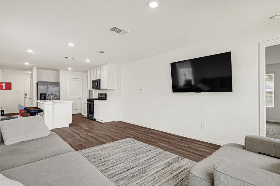Furnished interior view inside a new home in Presswoods, Splendora (Image 8).