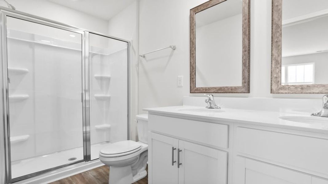 Furnished interior view inside a new home in Covington Village, Greer (Image 11).