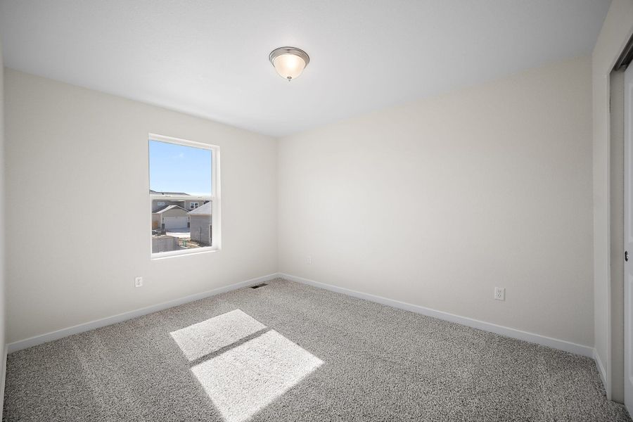 Spacious, unfurnished interior of a new home in Ridge at Lorson Ranch, Colorado Springs (Image 29). Spacious, unfurnished interior of a new home in Ridge at Lorson Ranch, Colorado Springs (Image 29).