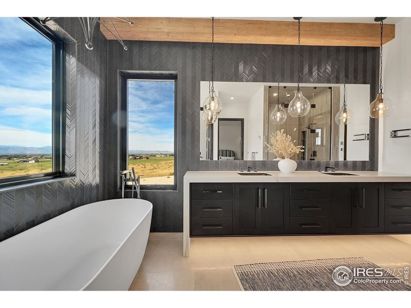Furnished interior view inside a new home in , Fort Collins (Image 30).