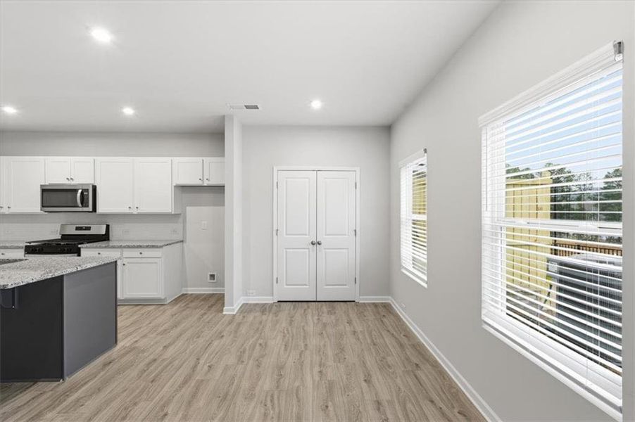 Furnished interior view inside a new home in Park Center Pointe, Mableton (Image 9).
