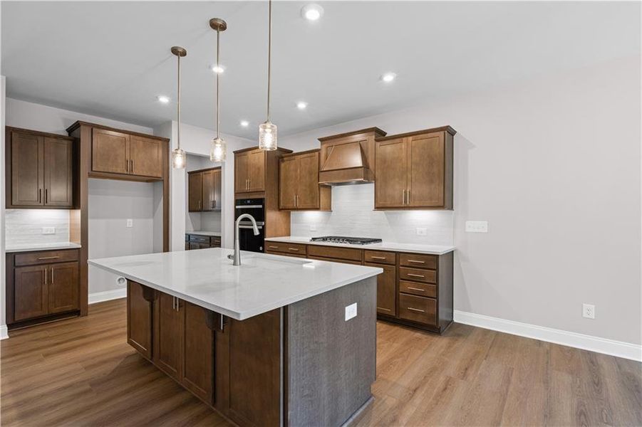 Furnished interior view inside a new home in Reunion, Hoschton (Image 10).