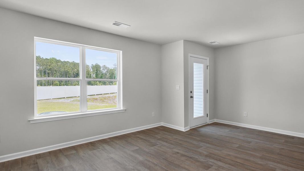 Spacious, unfurnished interior of a new home in Grayson Park Duets, Leland (Image 18).