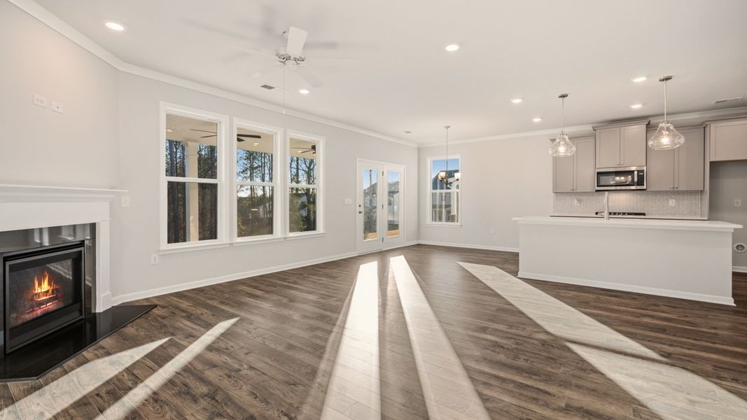 Spacious, unfurnished interior of a new home in Wildwood, Covington (Image 22).