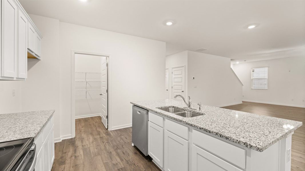 Furnished interior view inside a new home in Twin Lakes, Hoschton (Image 8).