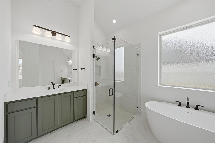 Furnished interior view inside a new home in Quail Hollow, Rockwall (Image 17).