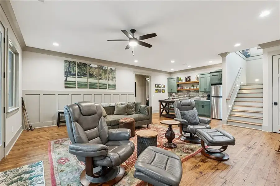 Furnished interior view inside a new home in , Dahlonega (Image 6).