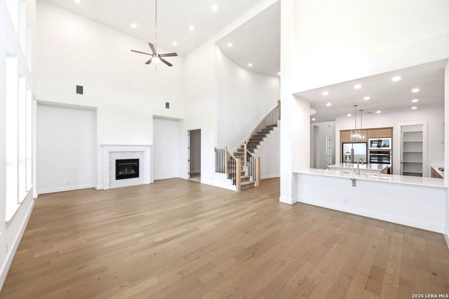 Spacious, unfurnished interior of a new home in Mont Blanc, Schertz (Image 12). Spacious, unfurnished interior of a new home in Mont Blanc, Schertz (Image 12).