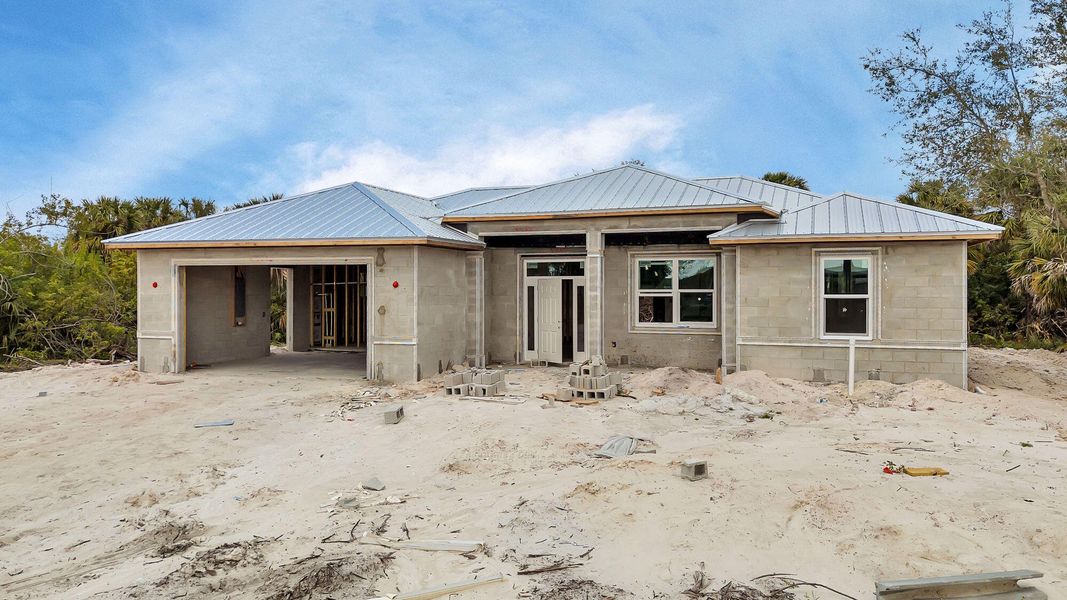In-progress construction of a new home in , Port Charlotte, FL (Image 20). In-progress construction of a new home in , Port Charlotte, FL (Image 20).