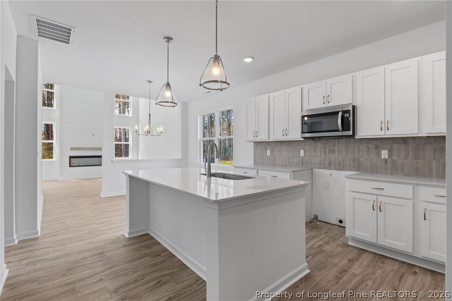 Furnished interior view inside a new home in Pembroke, Hope Mills (Image 5).
