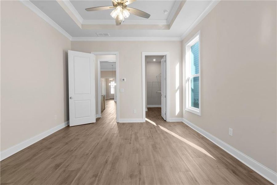 Spacious, unfurnished interior of a new home in Promenade at Sawnee Village, Cumming (Image 18).