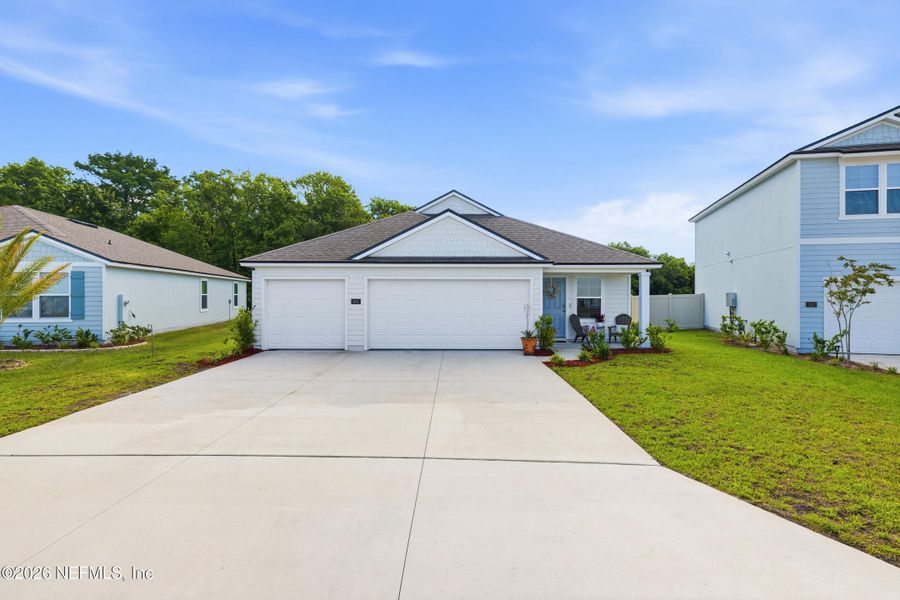 Front exterior of a new home in , St. Augustine, FL, highlighting curb appeal (Image 30).