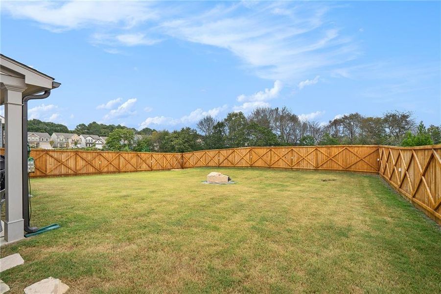Exterior details and patio area of a home in , Loganville (Image 21).