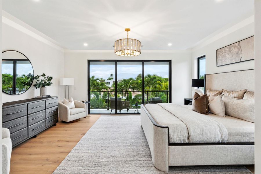 Furnished interior view inside a new home in , West Palm Beach (Image 32).