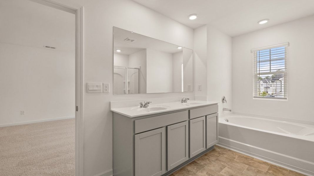 Furnished interior view inside a new home in Captain's Corner, Grovetown (Image 9).