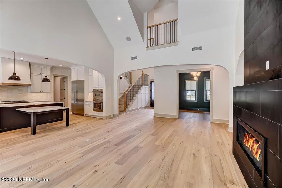 Furnished interior view inside a new home in , Jacksonville (Image 7).