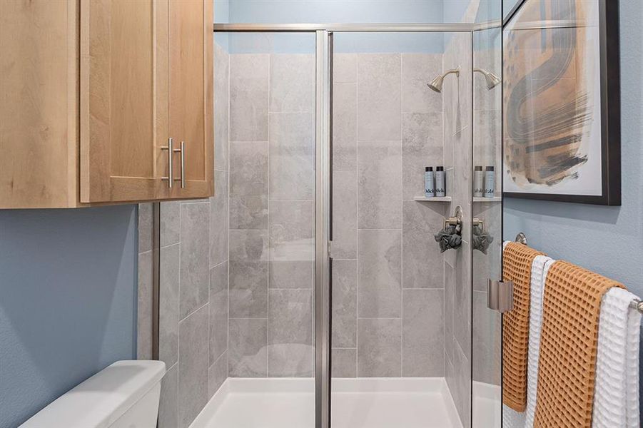 Furnished interior view inside a new home in Dominion at Brookhollow, Prosper (Image 16).