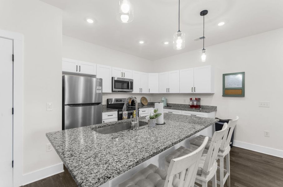 Furnished interior view inside a new home in , Hanahan (Image 11).