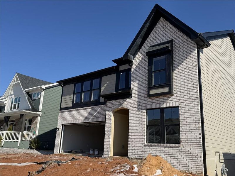 In-progress construction of a new home in Twin Lakes, Hoschton, GA (Image 4).