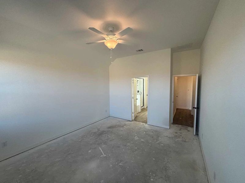 Primary Bedroom Construction Progress Primary Bedroom Construction Progress