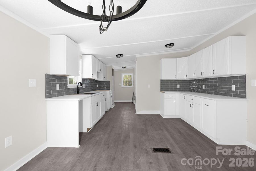 Furnished interior view inside a new home in , Vale (Image 5).