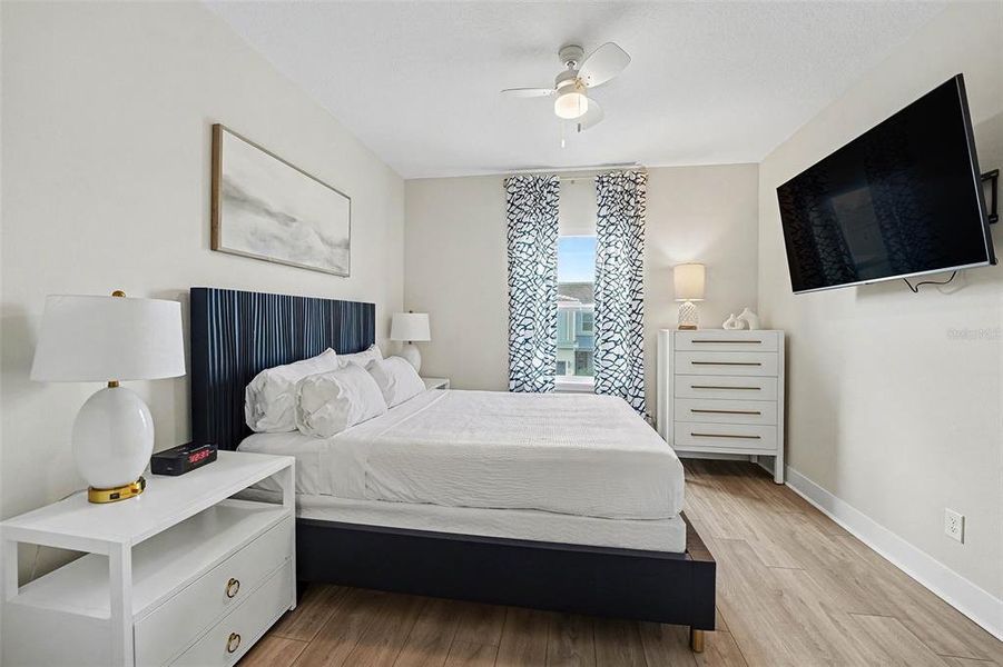 Furnished interior view inside a new home in , Reunion (Image 14).