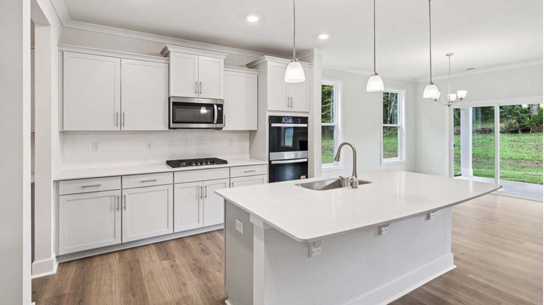 Furnished interior view inside a new home in Brantley, Mooresville (Image 4). Furnished interior view inside a new home in Brantley, Mooresville (Image 4).