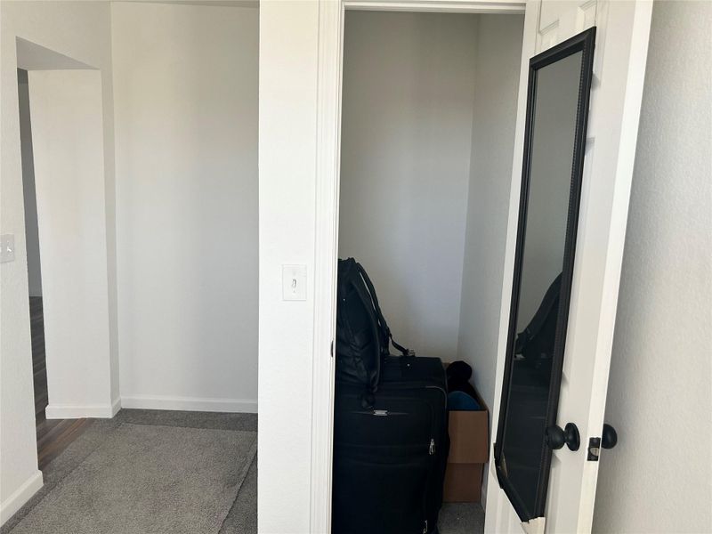 2nd floor 3rd bedroom closet