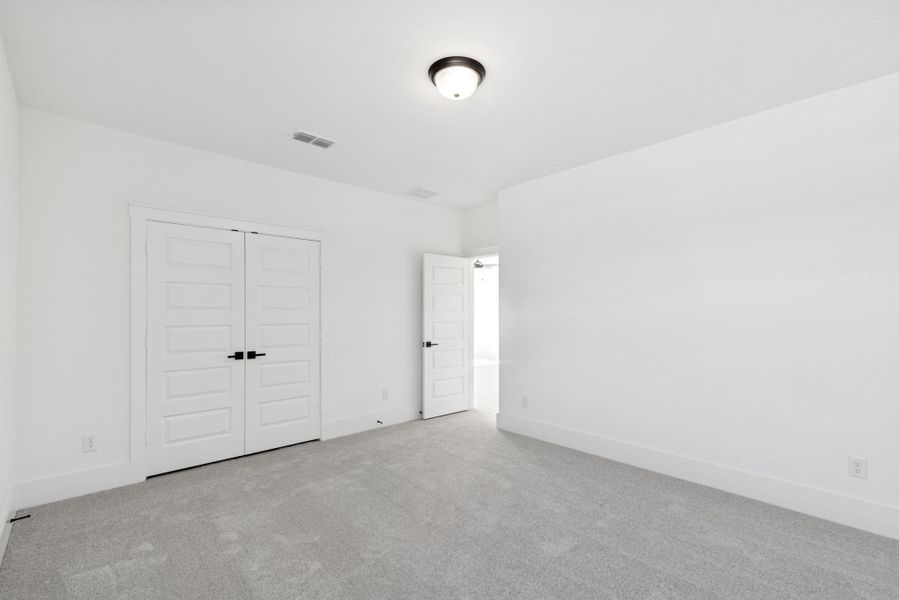 Spacious, unfurnished interior of a new home in Easthaven at Bridgeland Central - Horizon Collection, Cypress (Image 28).