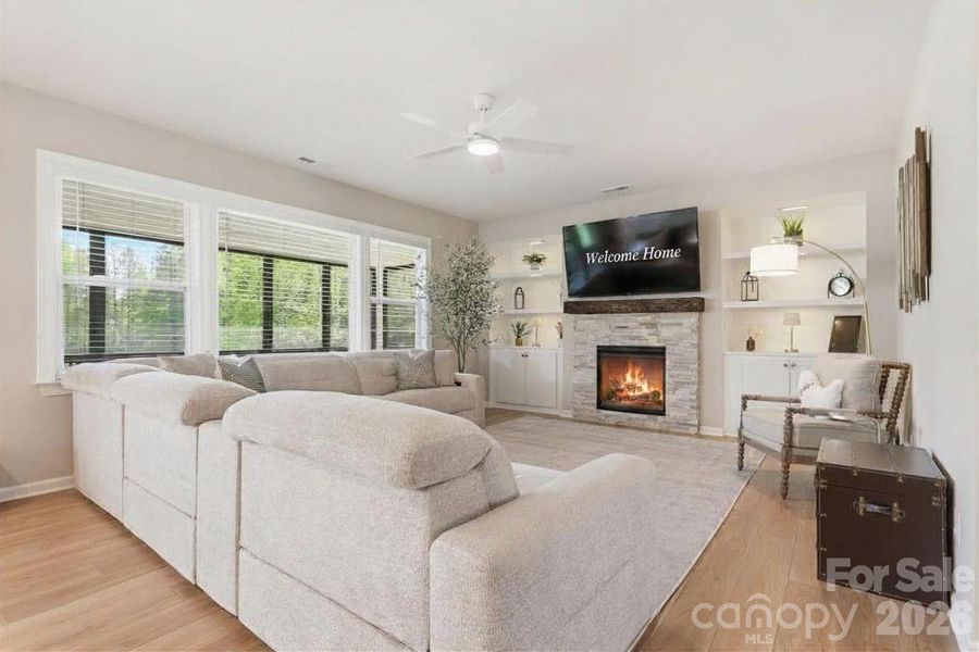 Furnished interior view inside a new home in , Charlotte (Image 15).