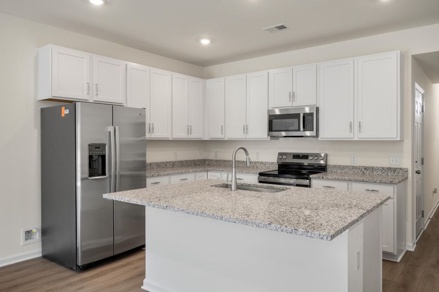 Furnished interior view inside a new home in The Landings at Montague, Goose Creek (Image 12).