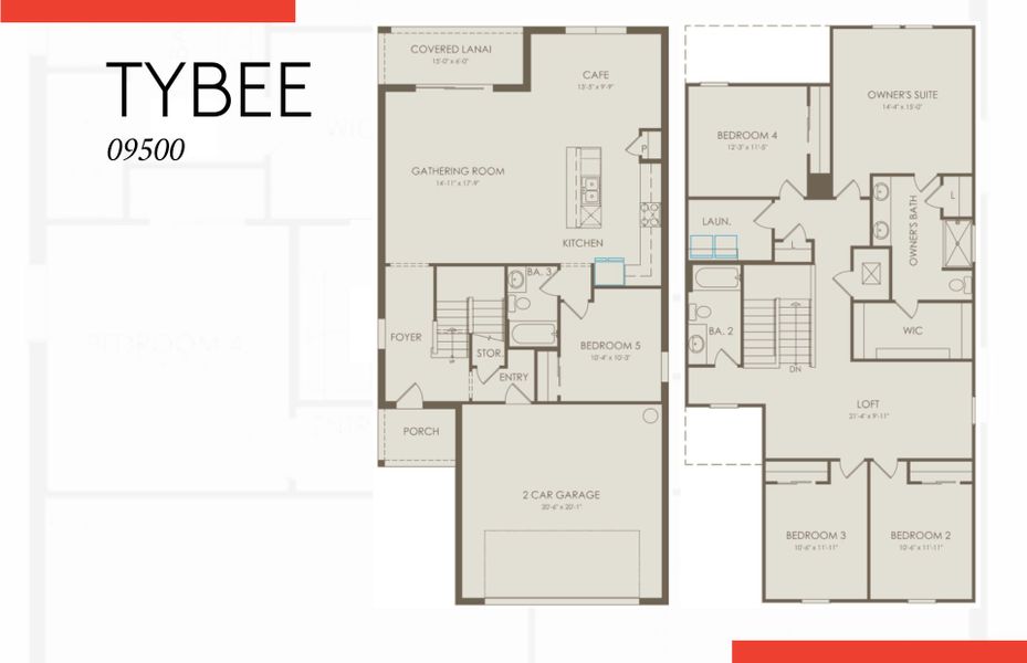 Tybee Quick Move-In Floor Plan