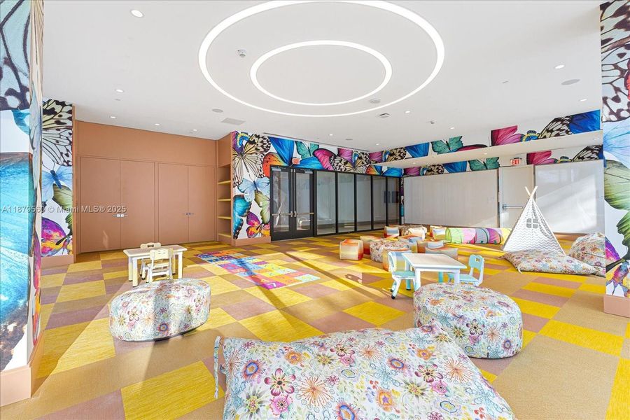 Furnished interior view inside a new home in , Miami (Image 4).