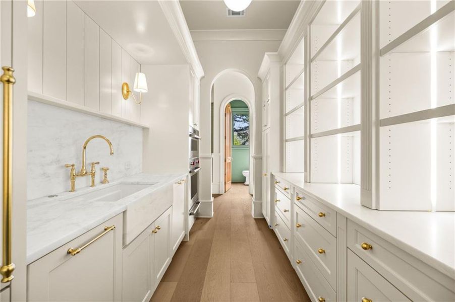 Furnished interior view inside a new home in , Canton (Image 63).