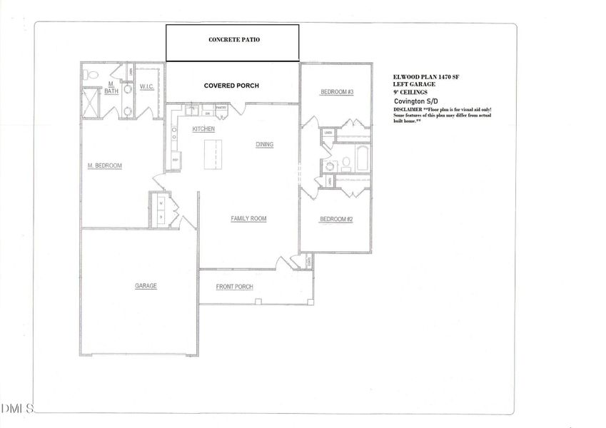 Rendering Elwood Left Garage Rendering Elwood Left Garage