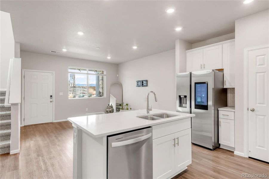 Furnished interior view inside a new home in , Littleton (Image 11).