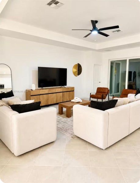 Furnished interior view inside a new home in , Lehigh Acres (Image 29).