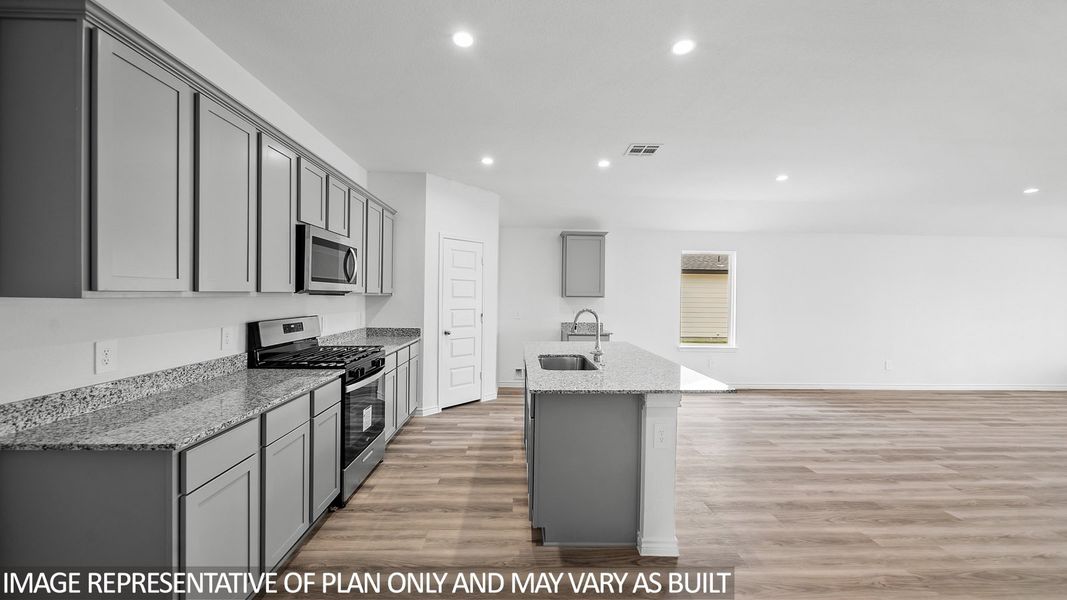 Representative furnished interior of a home built from the Gaven by D.R. Horton in Reserve at Mallard Lakes, Orange (Image 4).