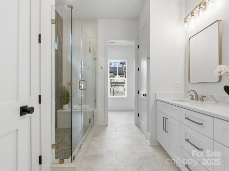 Furnished interior view inside a new home in , Mooresville (Image 27).