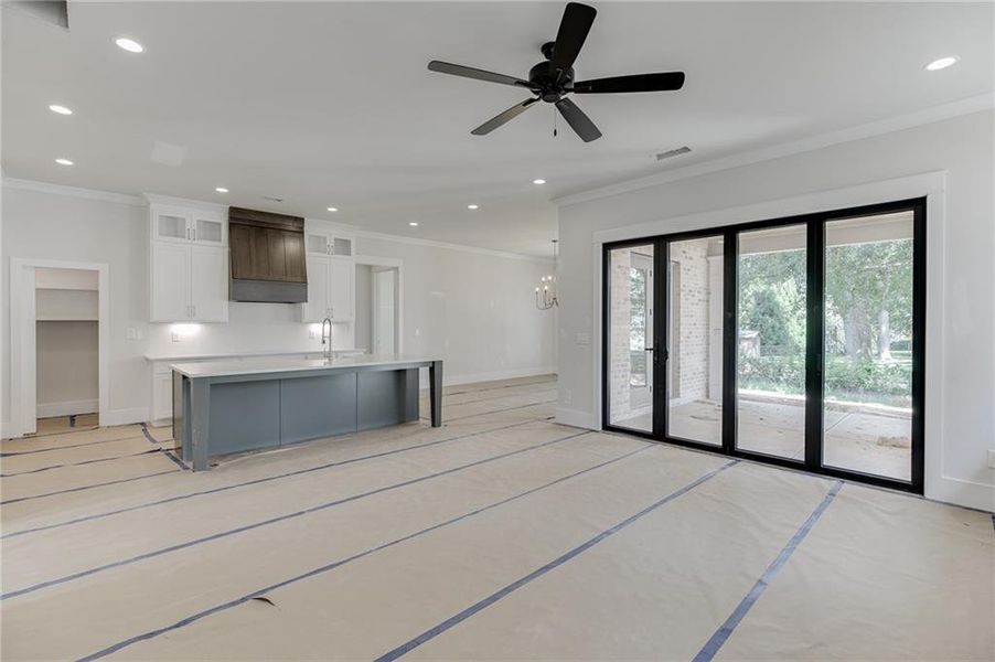 In-progress construction of a new home in , Buford, GA (Image 30).