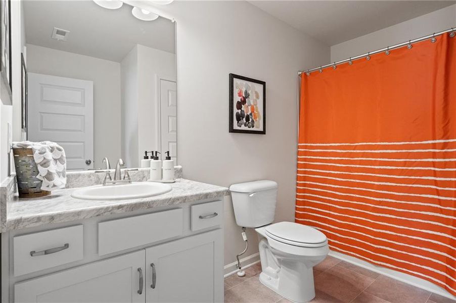 Furnished interior view inside a new home in Capstone Estates, Chattanooga (Image 15).