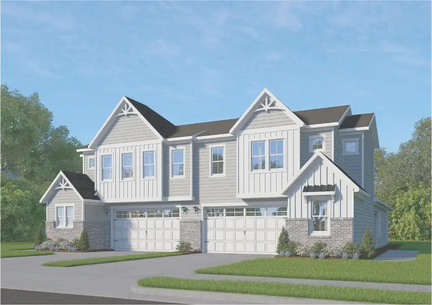 Representative exterior photo of a completed home built from the The Seagrass by RobuckHomes in East & Mason, Wilmington, NC (Image 2). Representative exterior photo of a completed home built from the The Seagrass by RobuckHomes in East & Mason, Wilmington, NC (Image 2).