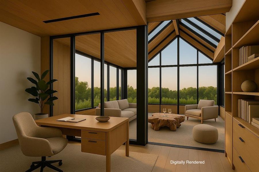 Furnished interior view inside a new home in , Fort Worth (Image 23).