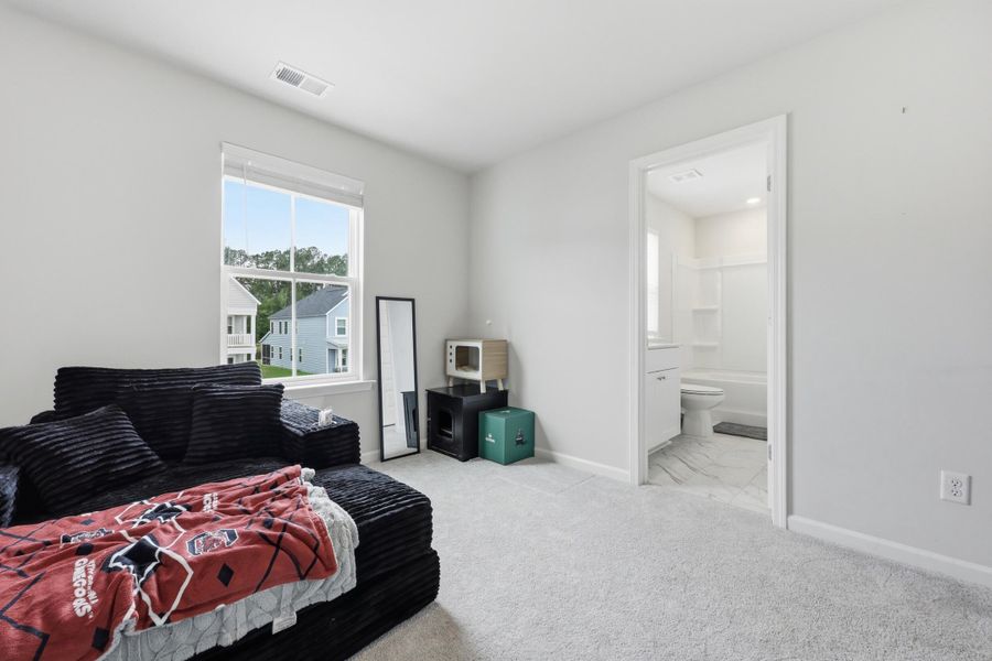 Furnished interior view inside a new home in Heron's Walk at Summers Corner, Summerville (Image 29).