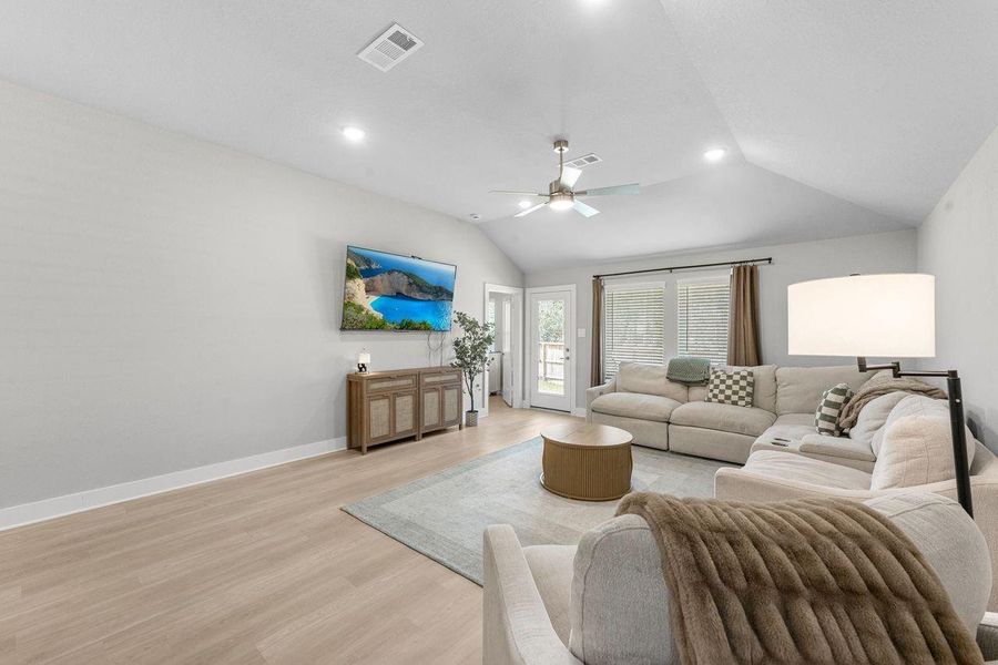 Furnished interior view inside a new home in Magnolia Ridge, Magnolia (Image 13).