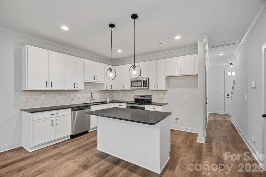 Furnished interior view inside a new home in , Charlotte (Image 5).